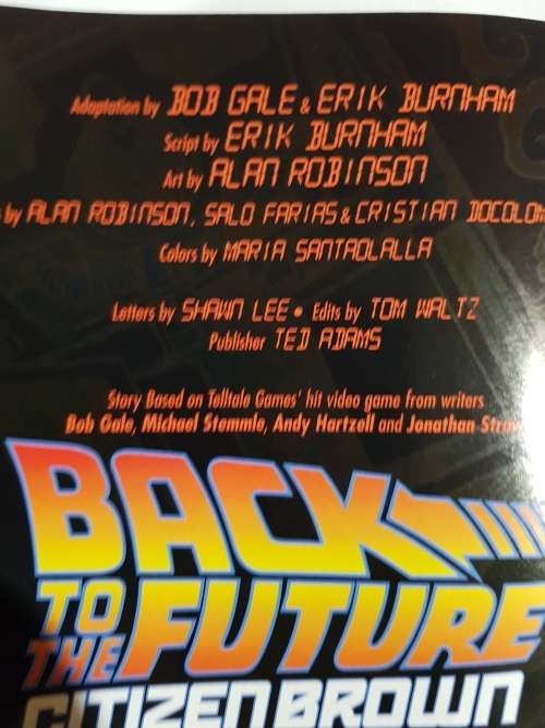 Back to the Future, Citizen Brown, IDW Issue 3, 2016, 1st Printing