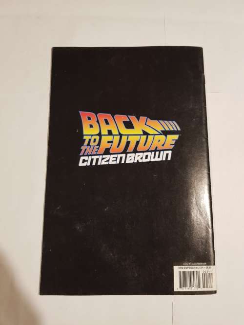 Back to the Future, Citizen Brown, IDW Issue 3, 2016, 1st Printing