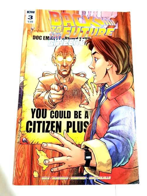 Back to the Future, Citizen Brown, IDW Issue 3, 2016, 1st Printing