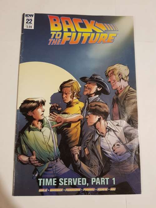 Back to the Future, Time Served Part 1, IDW Issue 2, 2017, 1st Printing