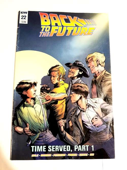 Back to the Future, Time Served Part 1, IDW Issue 2, 2017, 1st Printing