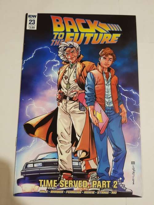 Back to the Future, Time Served Part 2, IDW Issue 23, 2017, 1st Printing