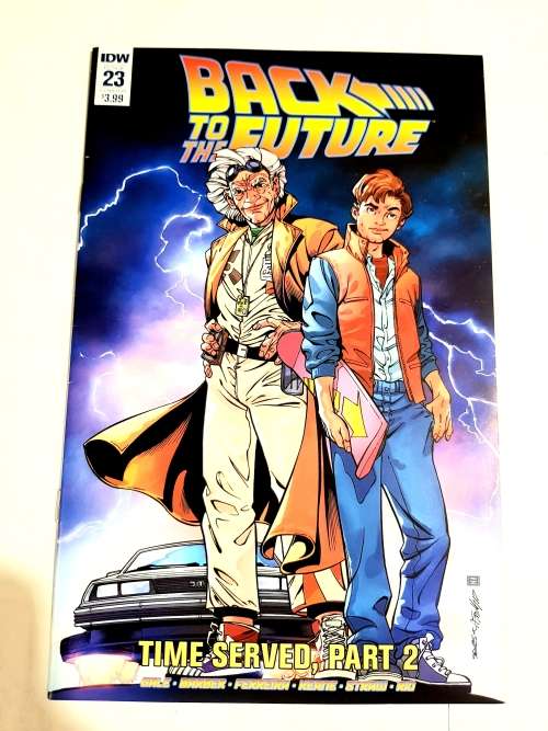 Back to the Future, Time Served Part 2, IDW Issue 23, 2017, 1st Printing