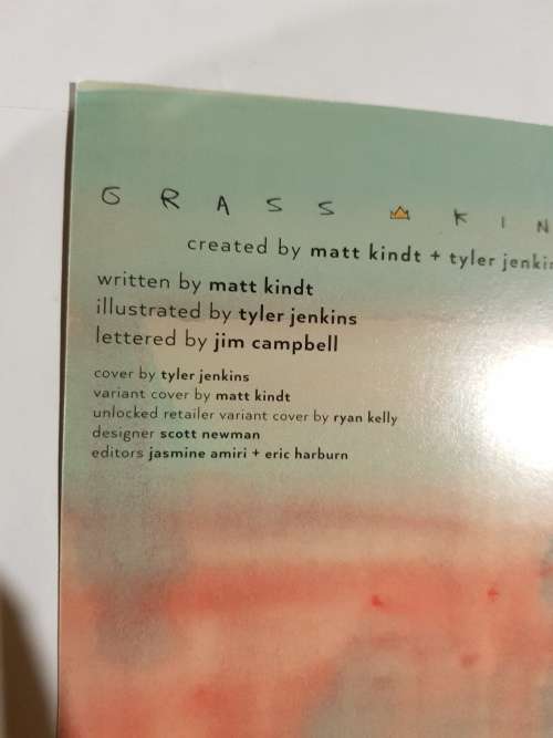Grass Kings, Matt Kindt / Tyler Jenkins, No. 6, 2017