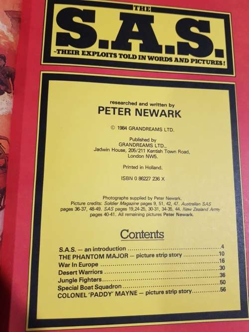 The SAS Annual, 1984 Grandreams Ltd.