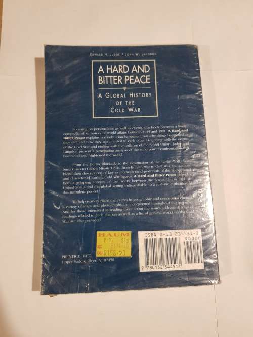 A Hard and Bitter Peace by Edward H. Judge & John W. Langdon