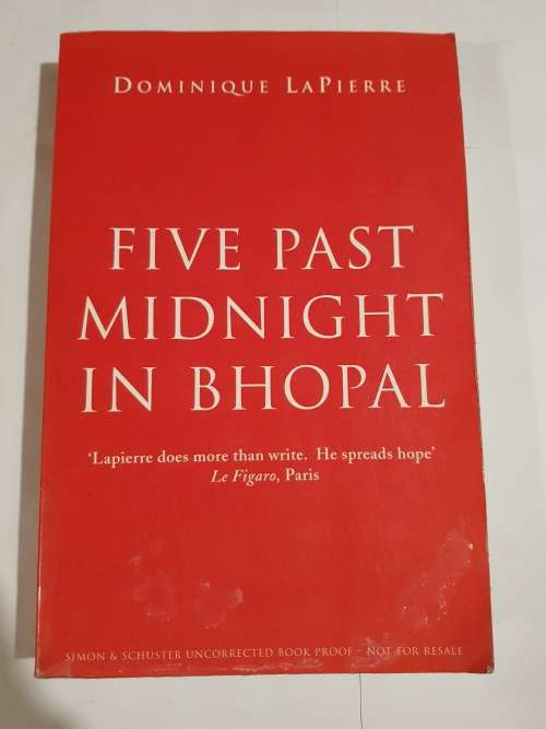 Five Past Midnight in Bhopal by Dominique LaPierre