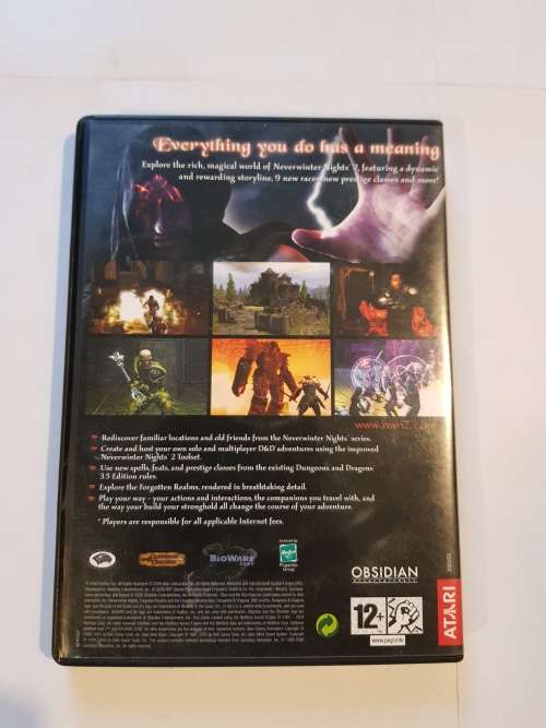 Neverwinter Nights 2, PC DVD
