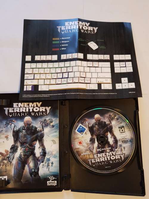 Enemy Territory, Quake Wars PC DVD