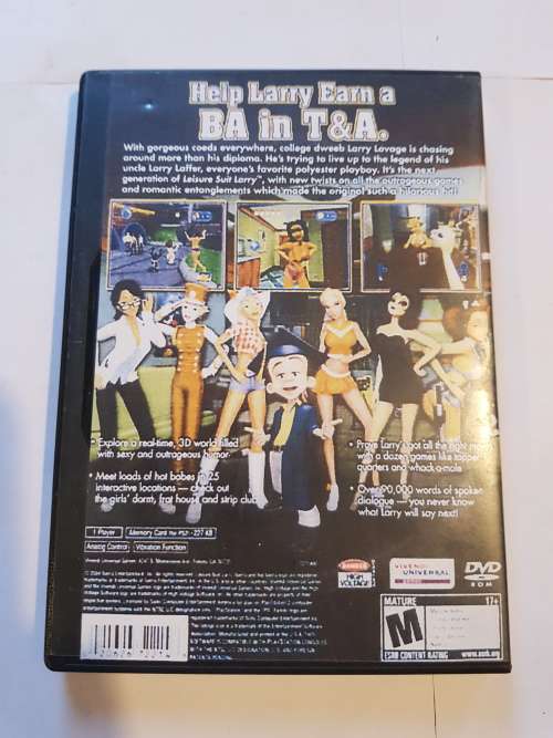 Playstation 2, Leisure Suit Larry, Magna Cum Laude