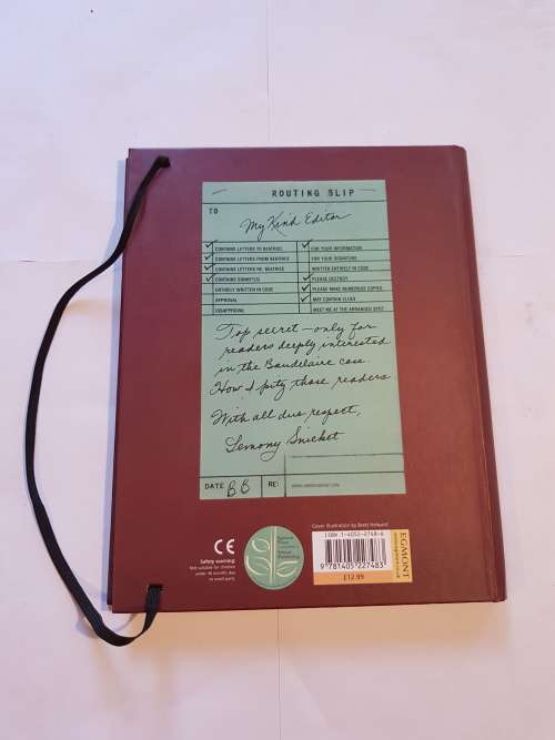 The Beatrice Letters, Lemony Snicket