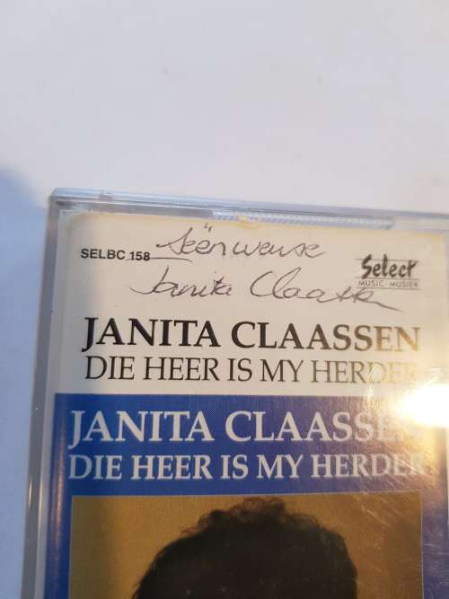 Janita Claassen, Die Heer is my Herder Signed Cassette