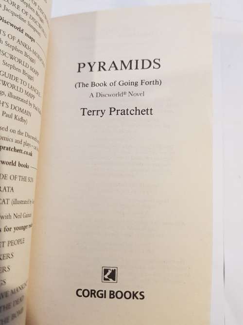 Pyramids, a Discworld Novel by Terry Pratchett