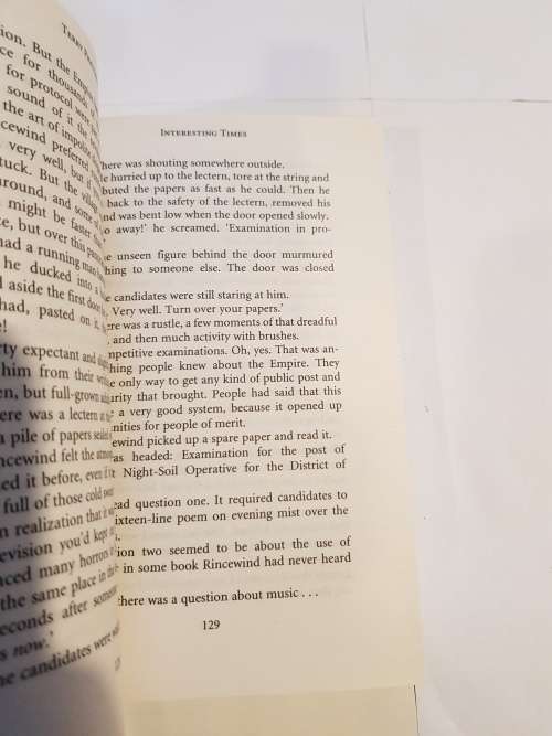 Interesting Times, a Discworld Novel by Terry Pratchett