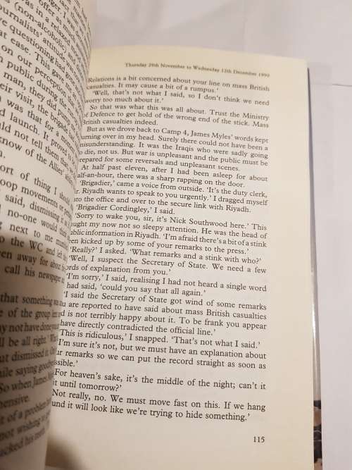 In The Eye of the Storm, Commanding the Desert Rats in the Gulf War by Major General Patrick Cording