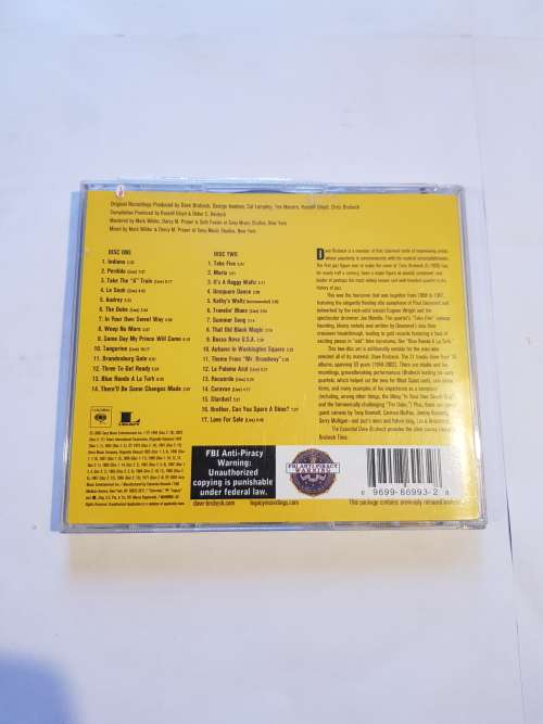 Dave Brubeck, The Essential Dave Brubeck, 2 x CD