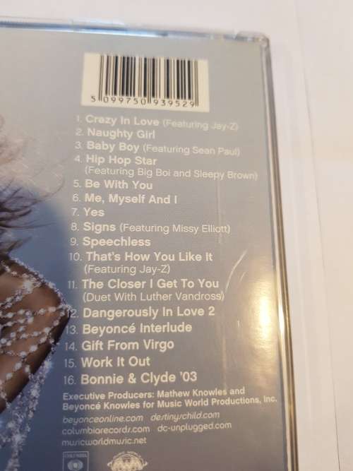 Beyonce, Dangerously In Love CD