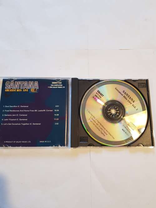 Santana, Greatest Hits Live Vol. 2 CD