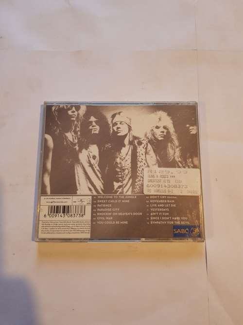 Guns N Roses, Greatest Hits CD