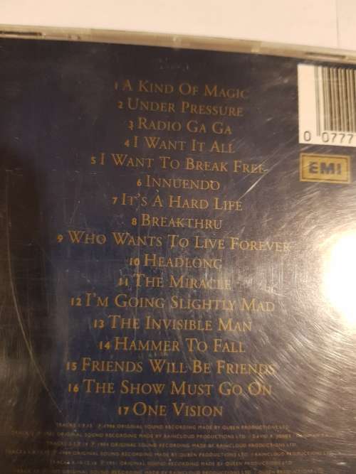 Queen, Greatest Hits II, CD