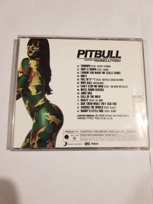 Pitbull, Starring in Rebelution CD