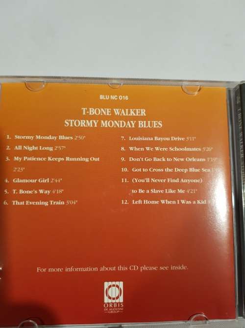 The Blues Collection No. 16, T-Bone Walker, Stormy Monday Blues CD