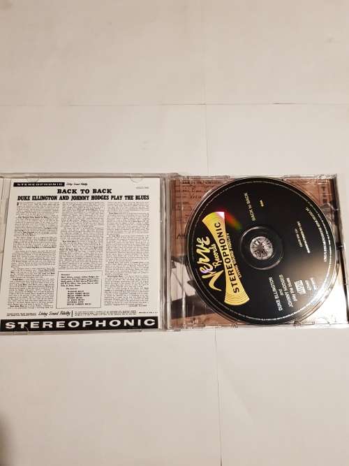 Duke Ellington and Johnny Hodges Play The Blues, Back to Back CD