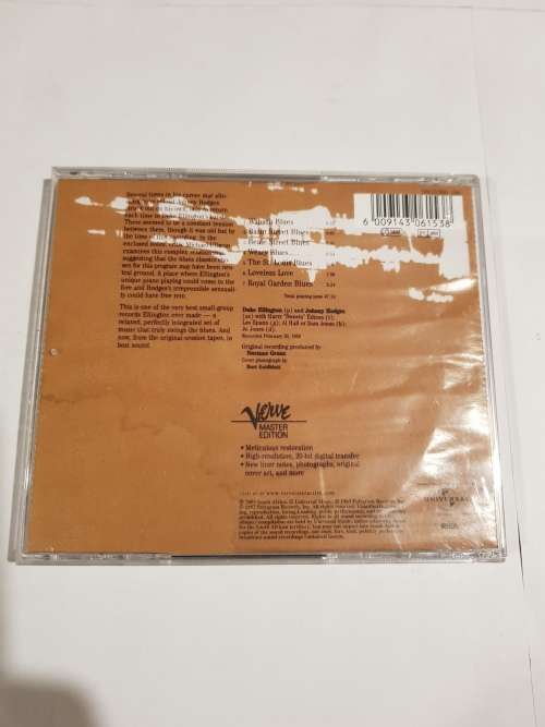 Duke Ellington and Johnny Hodges Play The Blues, Back to Back CD