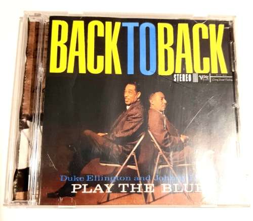 Duke Ellington and Johnny Hodges Play The Blues, Back to Back CD