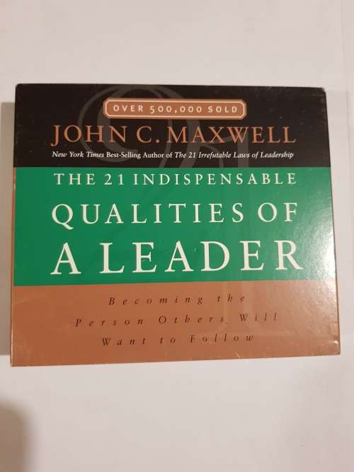 The 21 Indispensable Qualities of a Leader by John C. Maxwell, 3 x Audio CD