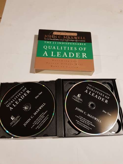 The 21 Indispensable Qualities of a Leader by John C. Maxwell, 3 x Audio CD