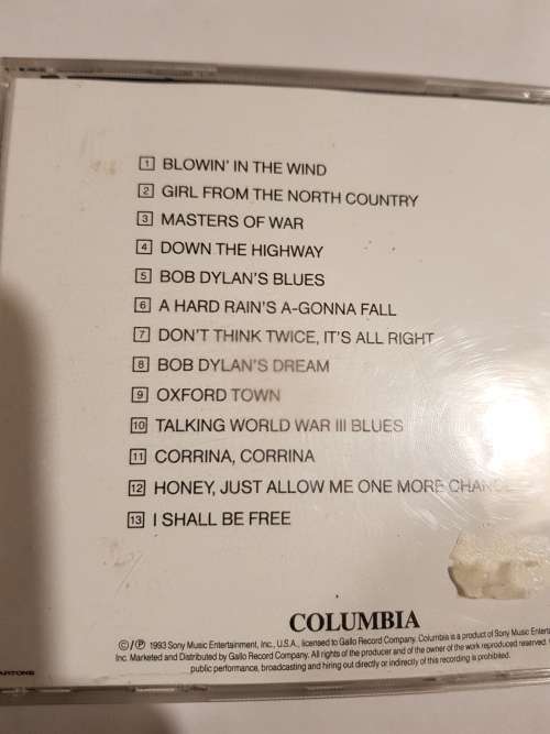 Bob Dylan, The Freewheelin`, CD
