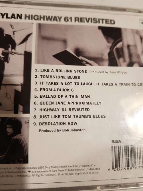 Bob Dylan, Highway 61 Revisited CD