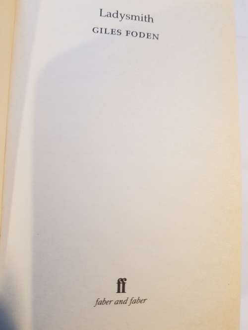 Ladysmith by Giles Foden