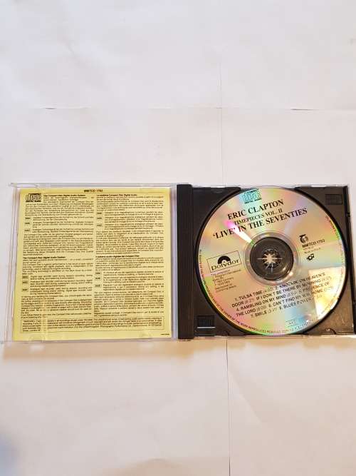 Eric Clapton, Timepieces Vol. II, `Live` in the Seventies CD