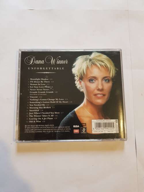 Dana Winner, Unforgettable CD