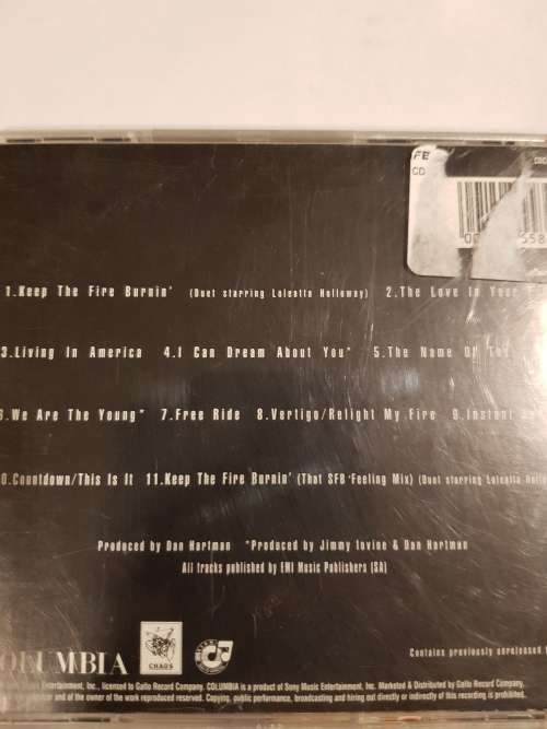 Dan Hartman, Keep The Fire Burnin` CD