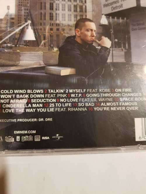 Eminem, Recovery CD