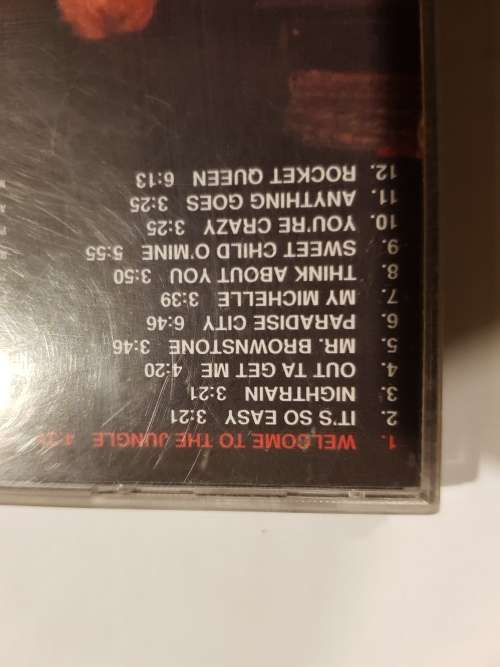 Guns `n` Roses, Appetite for Destruction CD