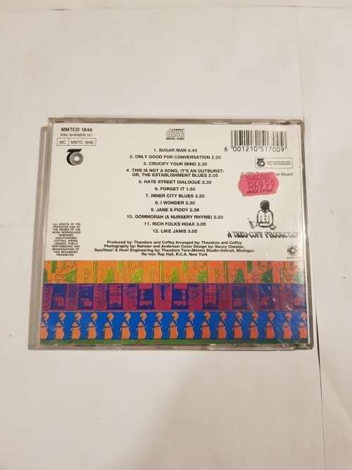 Rodriguez, Cold Fact CD