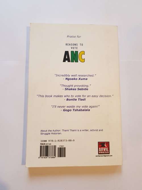 Reasons to Vote ANC, An in-depth Guide, Thami Thami