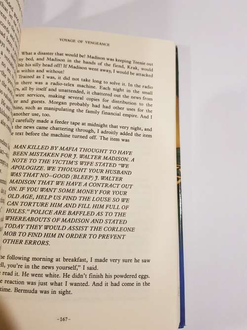 L. Ron Hubbard, Voyage of Vengeance, Mission Earth Volume 7, 1st UK Edition, HC