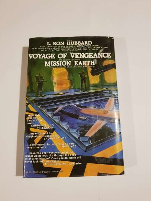 L. Ron Hubbard, Voyage of Vengeance, Mission Earth Volume 7, 1st UK Edition, HC