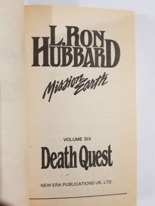 L. Ron Hubbard, Death Quest, Mission Earth Volume 6