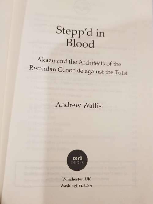 Stepp`d in Blood by Andrew Wallis