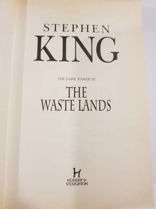 The Wastelands, The Dark Tower III by Stephen King