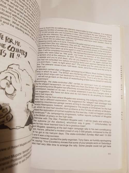 Cry Zimbabwe, Independence - Twenty Years On by Peter Stiff