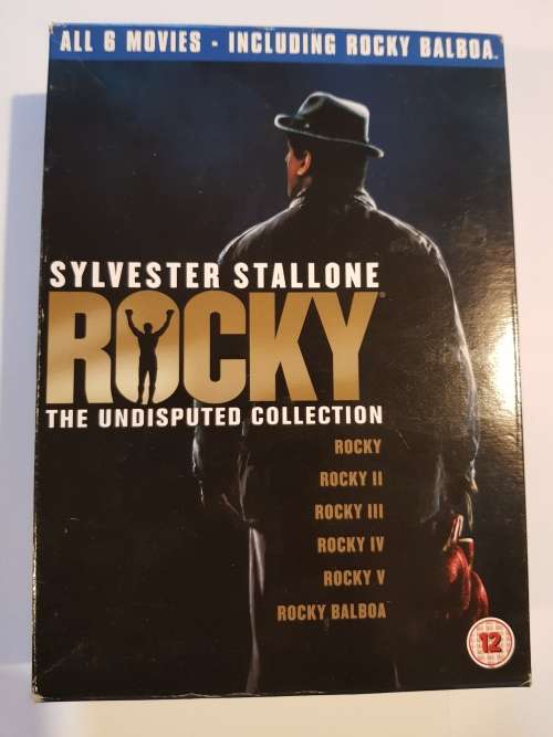 Rocky, The Undisputed Collection 6 x DVD Boxset