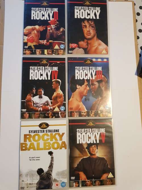 Rocky, The Undisputed Collection 6 x DVD Boxset