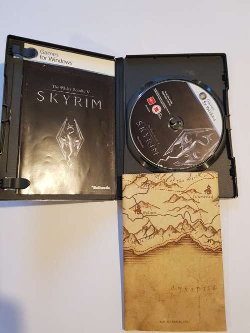 Skyrim, The Elder Scrolls V, PC DVD, 2011